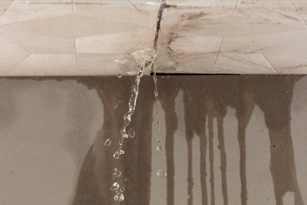 Professional Flood Damage Cleanup technician working in Wilson, WI